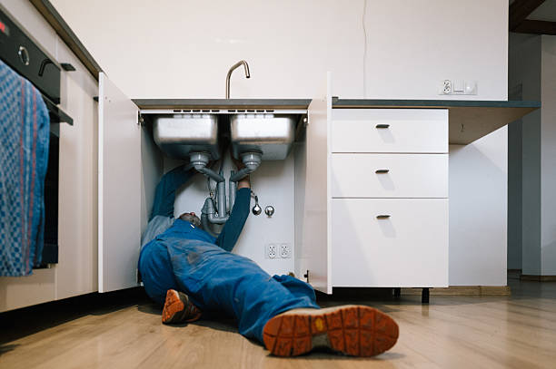 Professional Plumbing technician working in Rock Creek, MN